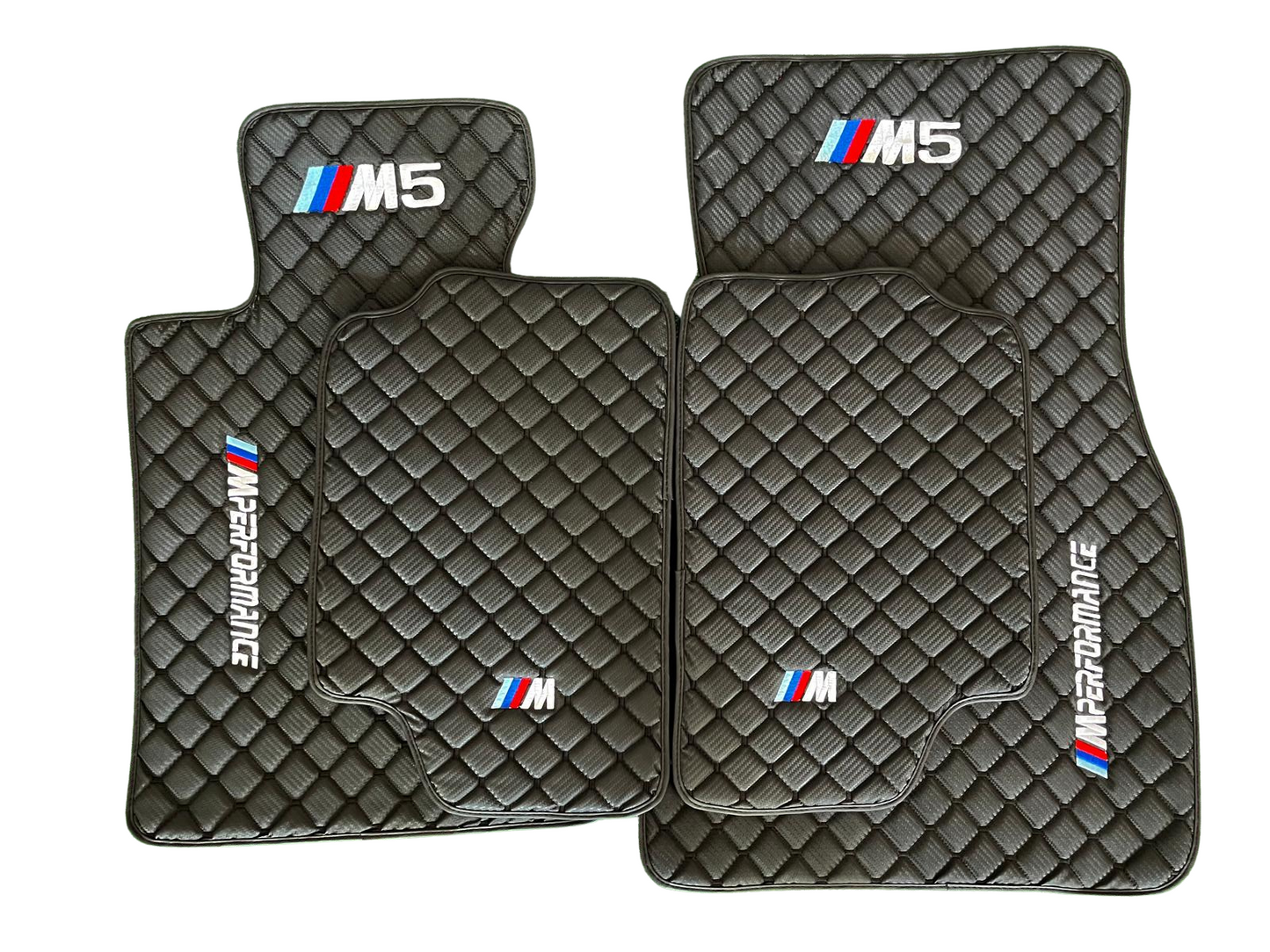 For BMW M5 Car Floor Mats Custom fit Leather for all BMW M5 Waterproof Carpet Liner