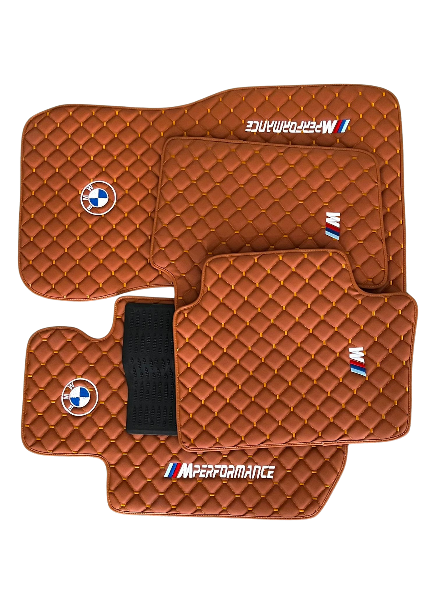 For BMW 440i xdrive GranCoupe Performance Car Floor Mats Custom fit Leather for all BMW M Performance Carpet Liner