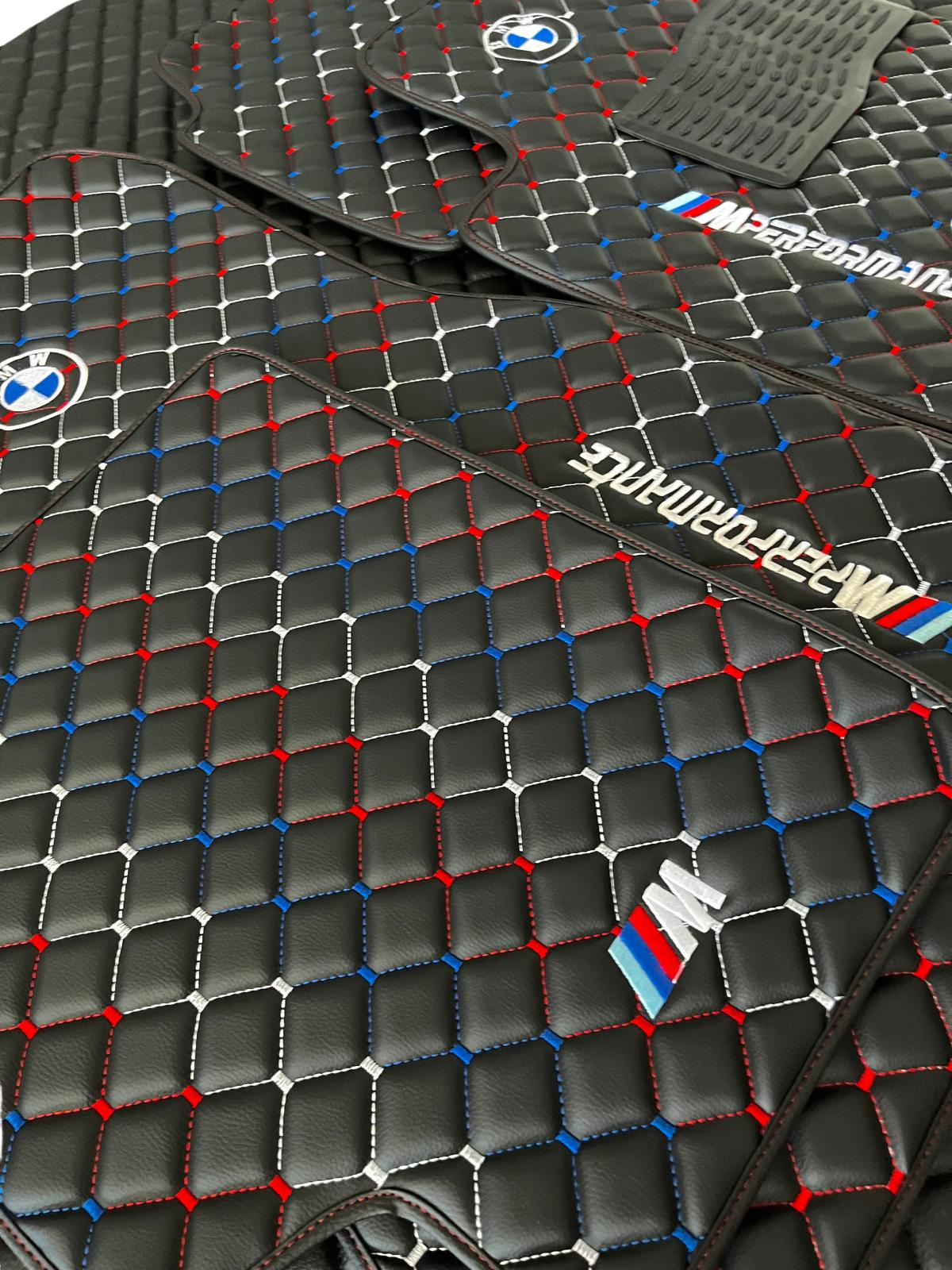 For BMW 440i xdrive GranCoupe Performance Car Floor Mats Custom fit Leather for all BMW M Performance Carpet Liner