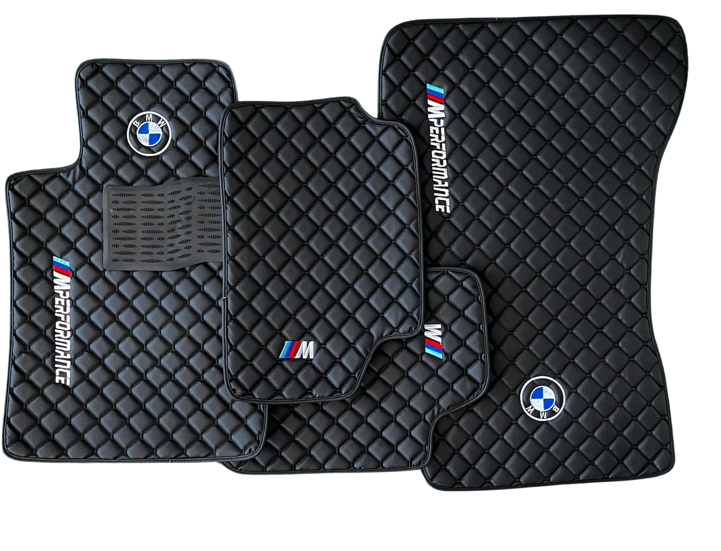 For BMW 440i xdrive GranCoupe Performance Car Floor Mats Custom fit Leather for all BMW M Performance Carpet Liner