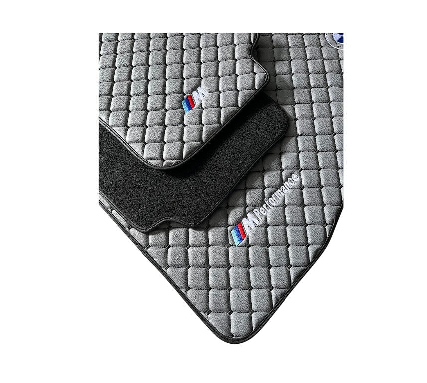 For BMW 440i xdrive GranCoupe Performance Car Floor Mats Custom fit Leather for all BMW M Performance Carpet Liner